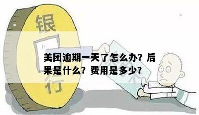 美团逾期一天还款，如何进行补救？需要支付多少滞纳金？