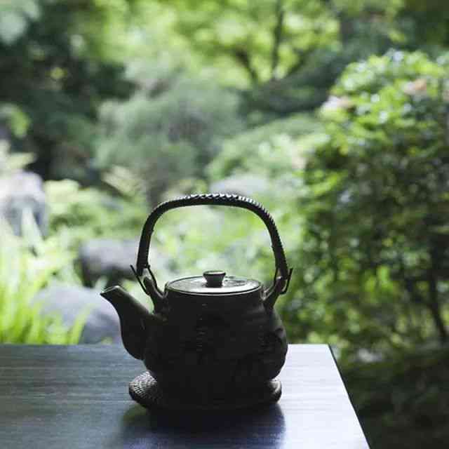 下雨不如进来避雨喝普洱茶