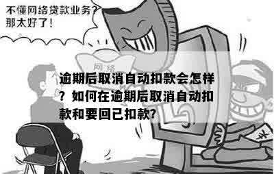 逾期了自动扣的款怎么退