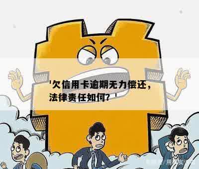 欠信用卡逾期无力偿还，刑事责任承担与解决办法