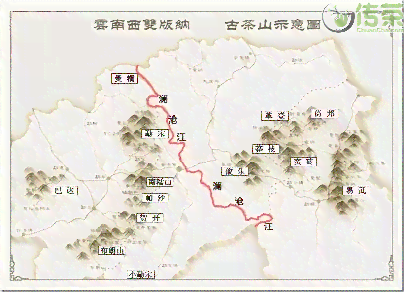 全面解读普洱茶六大茶山：新古六山详细对照，助你轻松掌握茶山特点