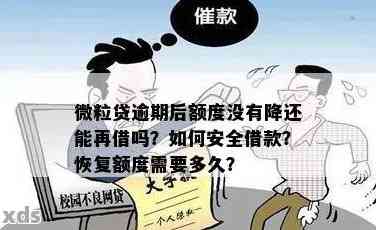 逾期一天微粒贷就关闭了额度会恢复吗