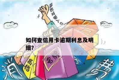 如何查信用卡利息逾期费？