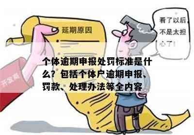 个体零申报逾期未申报处罚：处理方式与罚款标准