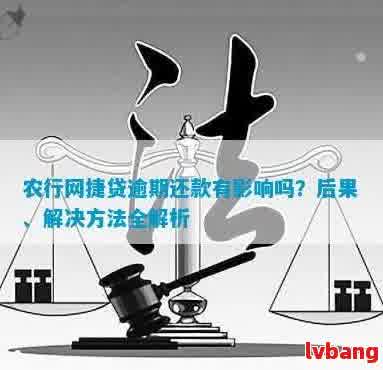 网贷逾期影响农贷吗？如何解决？