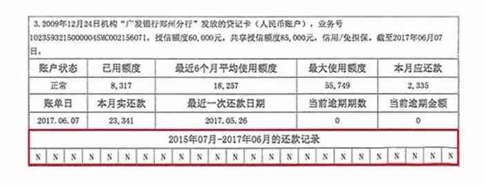 信用报告揭示信用卡消费轨迹，详述个人记录