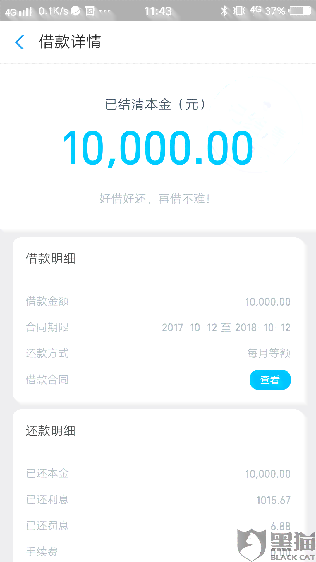 借呗1000分12期每月还款多少