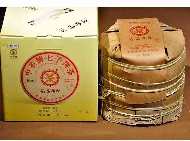 勐海七子饼普洱茶熟茶357克2017:价格、保质期及颜色信息