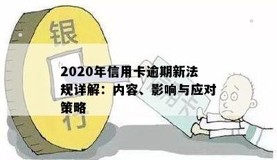 2020年信用卡网贷逾期新政策解读：全面逾期现状与应对策略