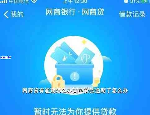 网商贷忘记还款1天为什么借不了了怎么办