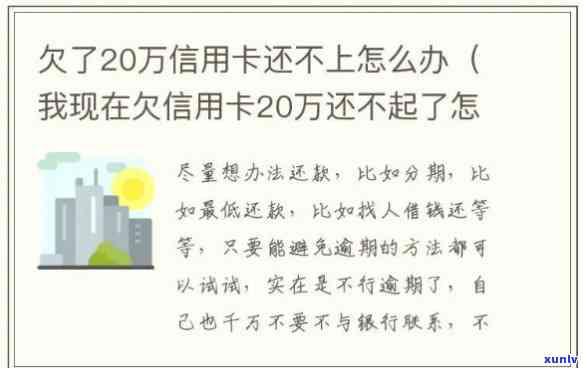 欠债二十多万怎么还的完：解决方法与建议