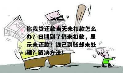 为什么还款日到了银行不扣款？