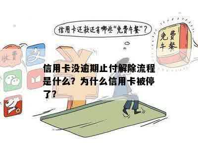 信用卡没逾期但被止付