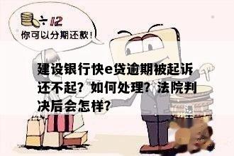 逾期1年的6万建行快贷：可能面临的法律问题与解决方案