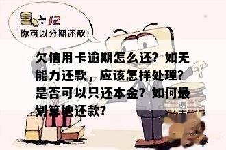 信用卡逾期咨询解决办法：无力偿还只还本金流程。