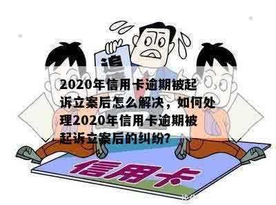 2020年信用卡逾期案例分析：应对起诉与立案的有效策略