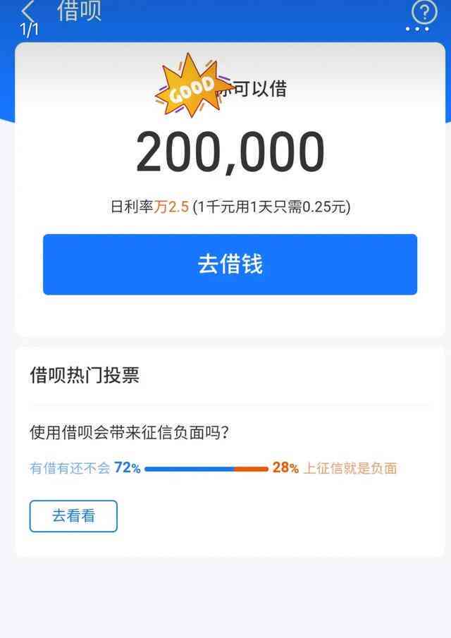 借呗借6000分6期，要多少利息？每期还款额是多少？每月应还金额是多少？