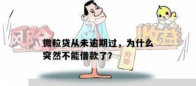 微粒贷未逾期却无法再借款，原因何在？