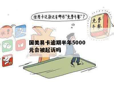 关于国美易卡逾期半年5000元的还款风险分析：是否会被起诉？