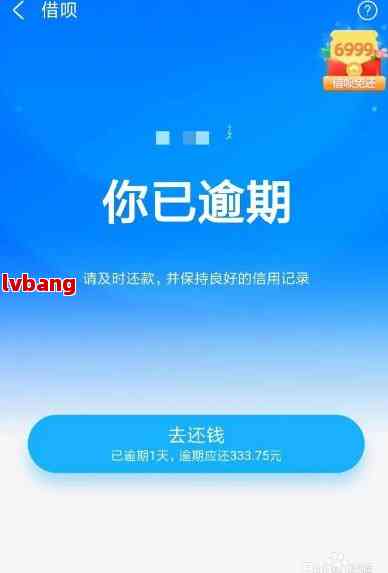 为什么借呗逾期了四天找不到还款入口