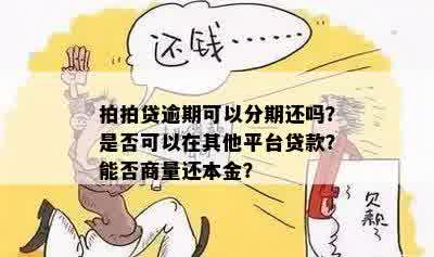 逾期后，还可以在其他平台贷款吗？