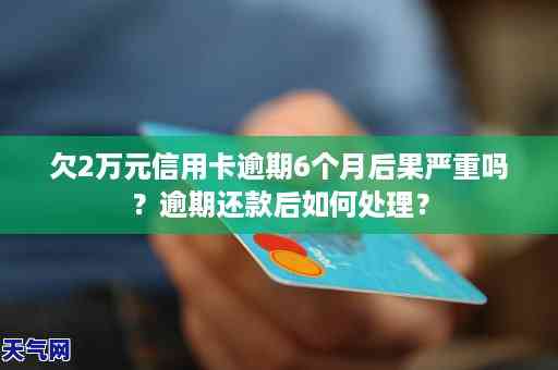 信用卡6个月逾期未还款的后果与解决方法大揭秘