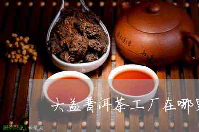 大益普洱茶源头厂家