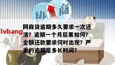 借呗逾期还款策略：逾期多久会导致一次性还清，如何避免逾期产生的费用？