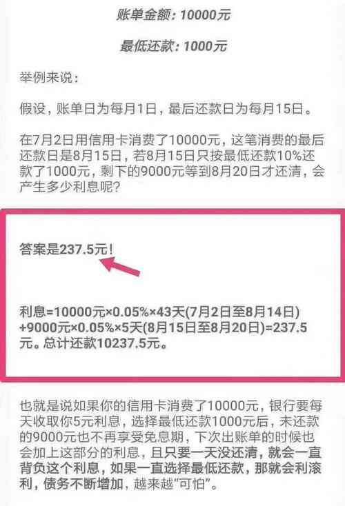 招行信用卡额度6w总还款28万计算及更低还款详解