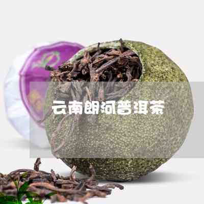 朗河生态普洱茶怎么样