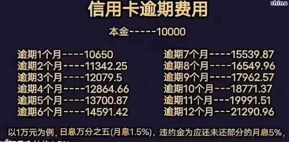 '5万的信用卡逾期5年会怎样：后果、处理方式与还款总额解析'