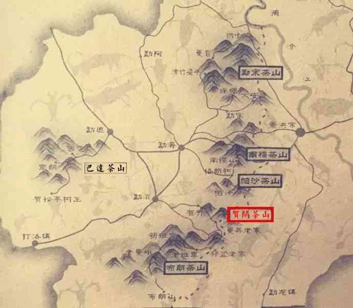 云南普洱茶四大产地及其详解：特点、产区及茶叶分布