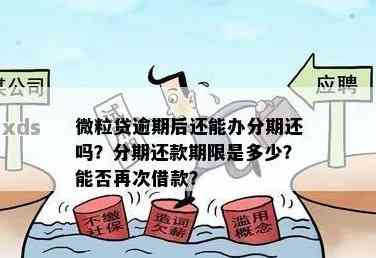 微粒贷逾期可以做分期吗现在可合并为微粒贷逾期是否可分期偿还？。