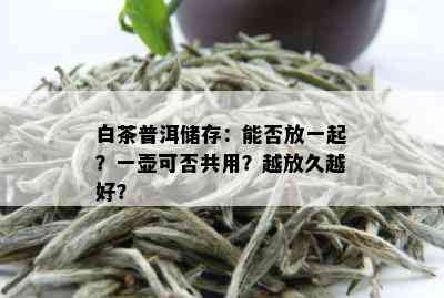 白茶和普洱茶可以一起存放吗？多久不能喝了？