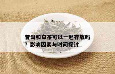 白茶和普洱茶可以一起存放吗？多久不能喝了？