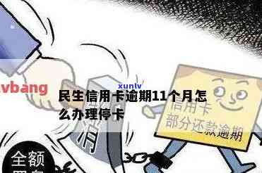 民生信用卡逾期半年处理方式及停卡时间