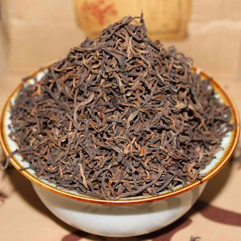 金针白莲普洱茶熟茶散茶500g