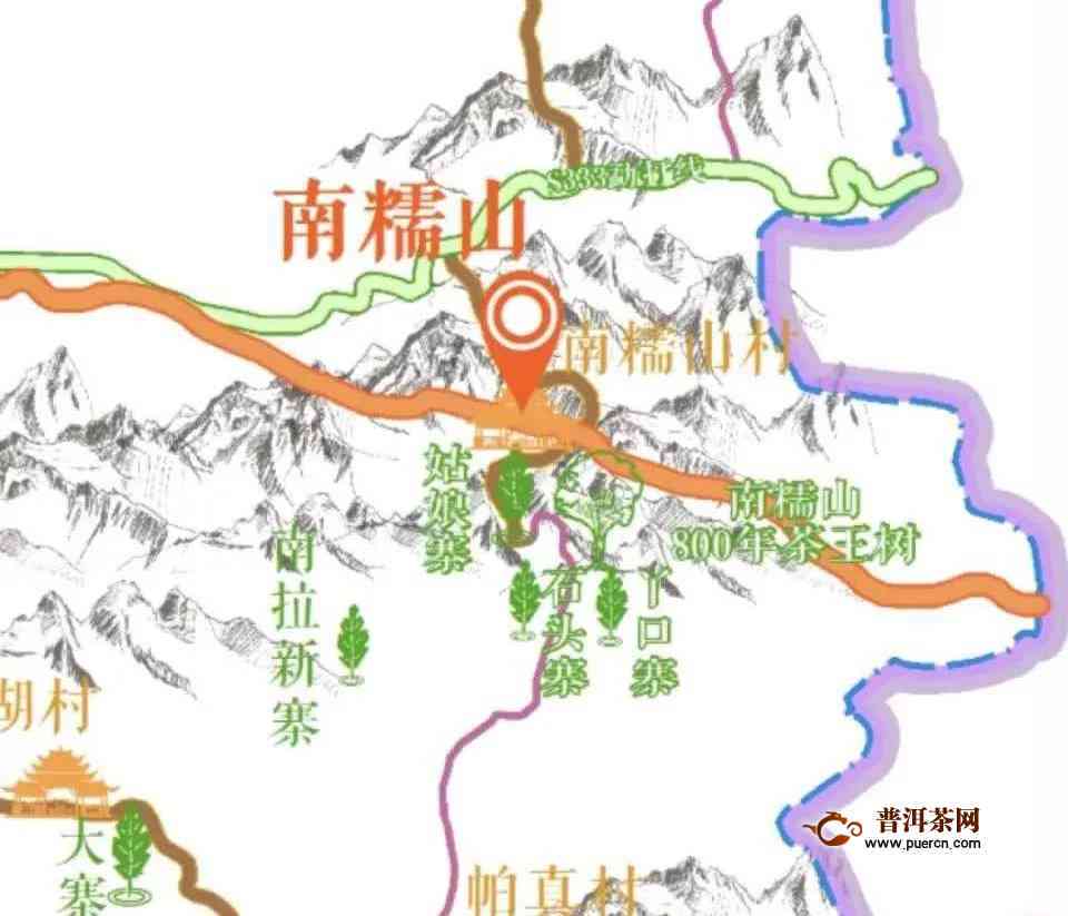 勐海县普洱茶之一线产区：地理位置与特点