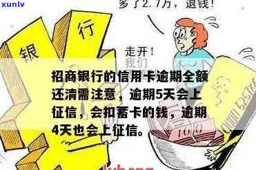 招行逾期多久会要求全部还款