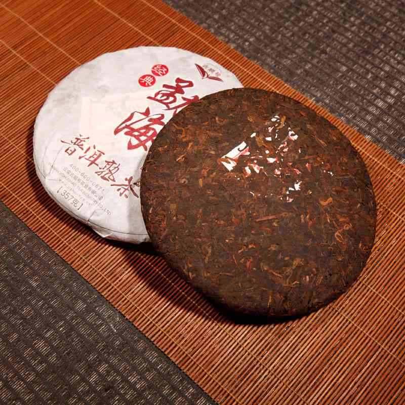 吉祥老李云南普洱茶熟茶357g饼茶 - 云南特产，老李精心制作