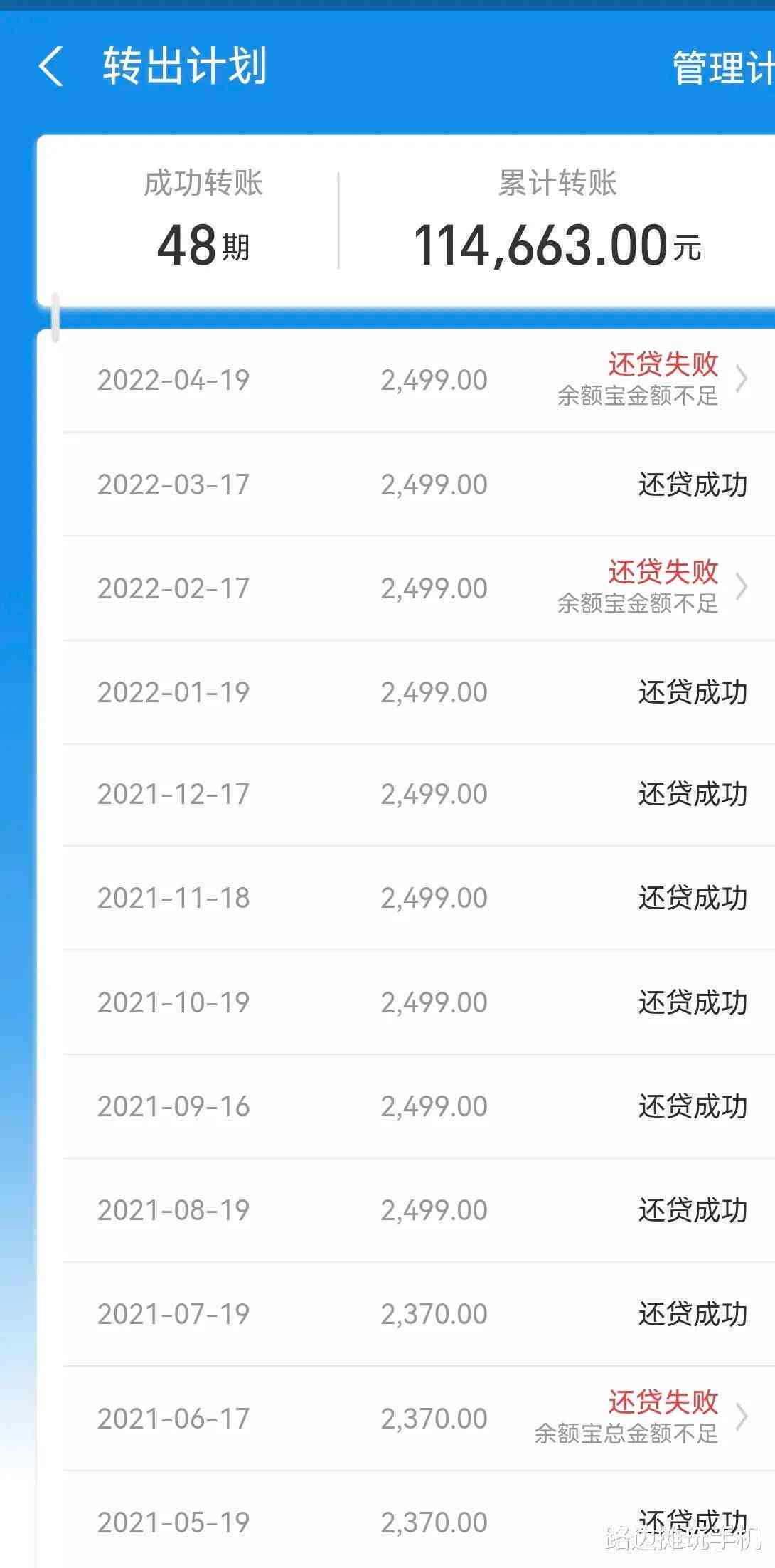 还款15万