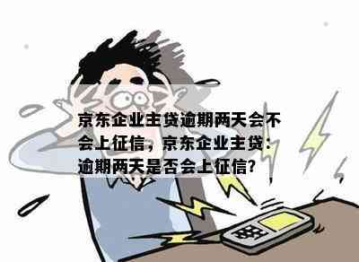 京东企业主贷：宽限期存在吗？额度会提升吗？是否上？是网贷吗？