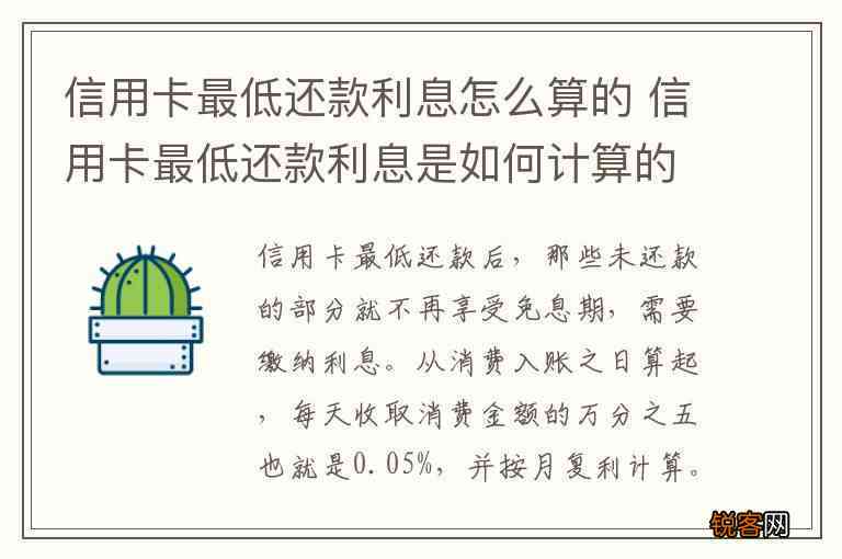 信用卡更低还款额计算方式及其年化百分比解析：详细信息和建议