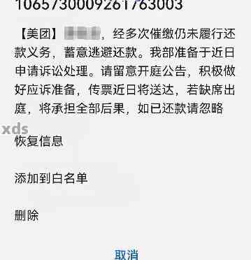 美团生活费逾期3000元，最后协商阶发来的起诉通知：如何应对与解决？