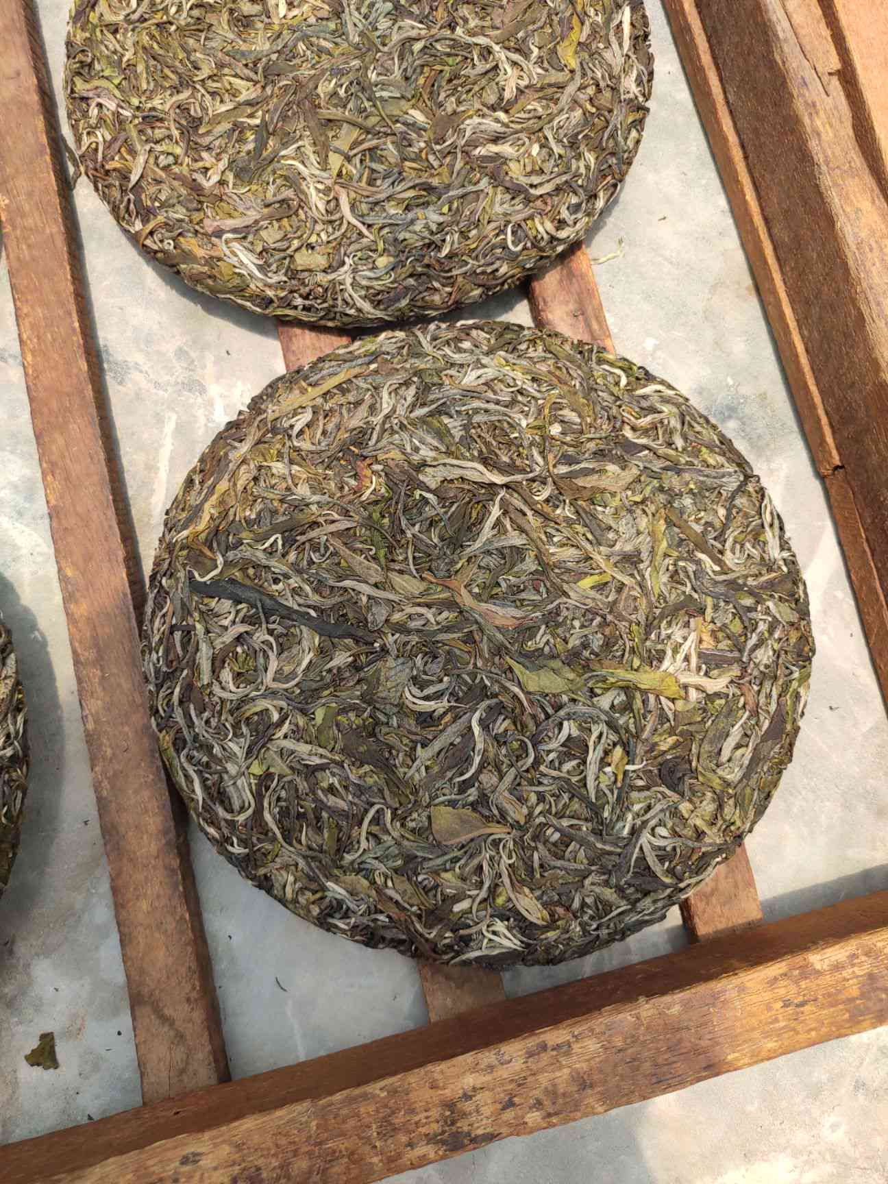 装普洱茶饼