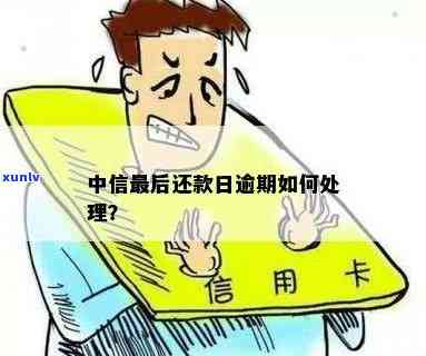 中信信用卡最后还款日没还怎么办