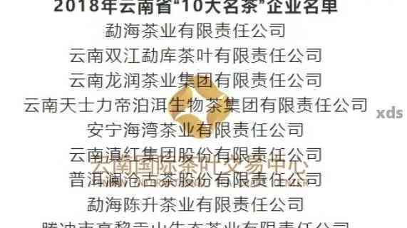 普洱茶上市公司名单及股票代码