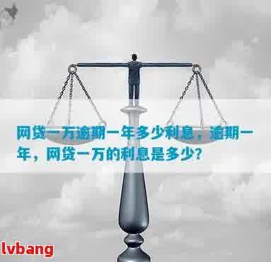 逾期一个月后，网贷一万的利息计算方法及总额解析