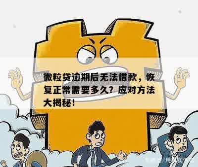 新 微粒贷逾期限制问题解答：如何解除这一限制并恢复正常使用？