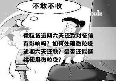 微粒贷逾期6天后还款，信用记录是否影响及继续使用的可能性